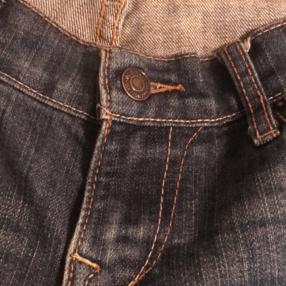 ❤️ (14)Ladies size 2 reg old navy blue jeans by The Diva. Wonderful condition! - Picture 5 of 8